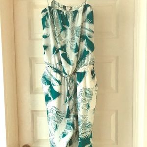 Jcrew tropical jumpsuit
